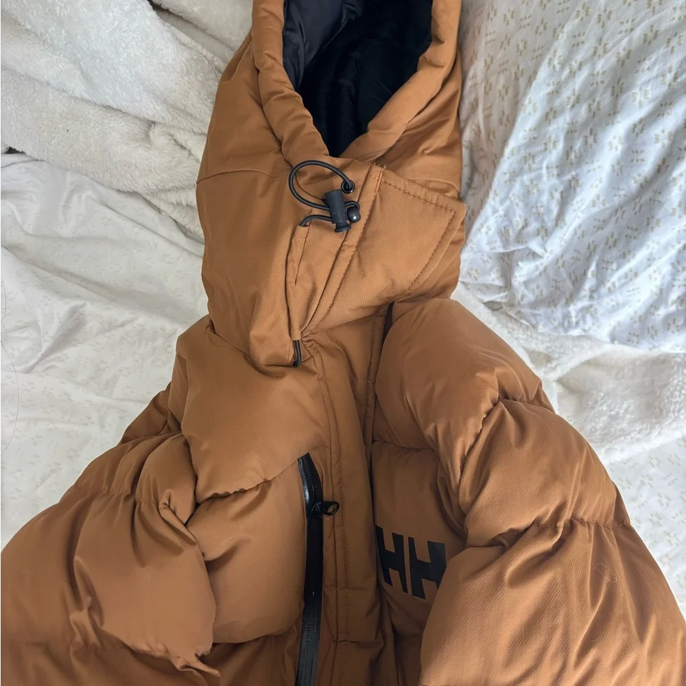 Helly Hansen Tan Ski puffer Insulated Jacket - Picture 6 of 9